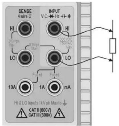 Aim TTi 1908P - Mesures à quatre fils - 1