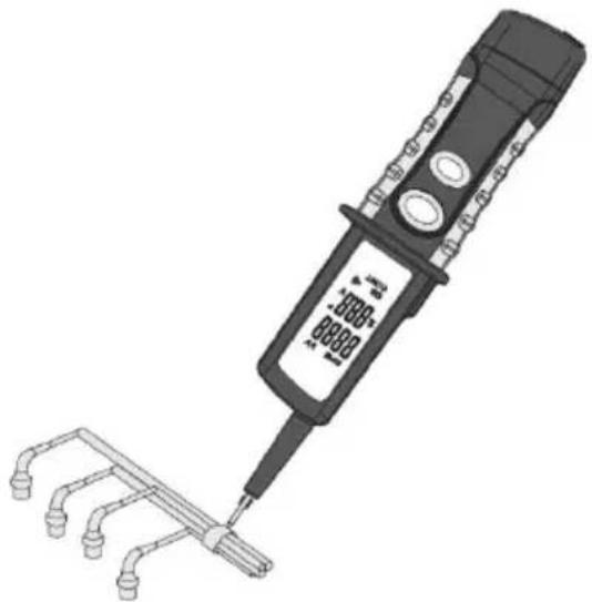 Testboy TB 60 - Mesure de la fréquence des impulsions d'allumage à haute tension - 2