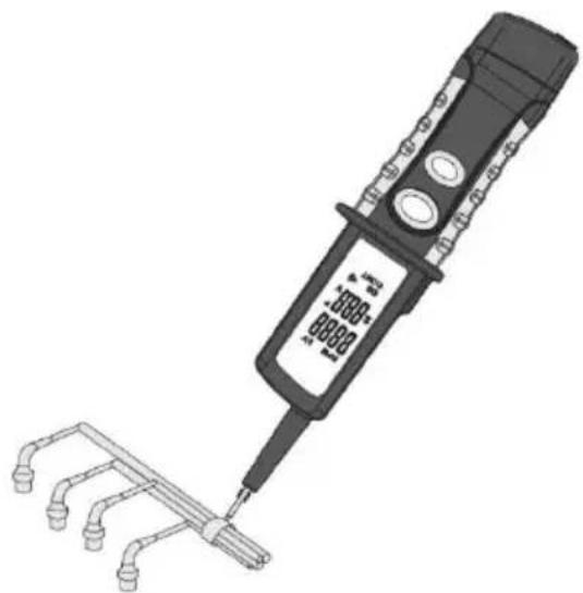 Testboy TB 60 - Meting van de frequentie van de hoogspanning-ontstekingsimpulsen - 1