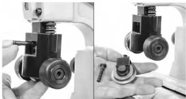 RIDGID PTC400 - Remplacement du galet de coupe - 1