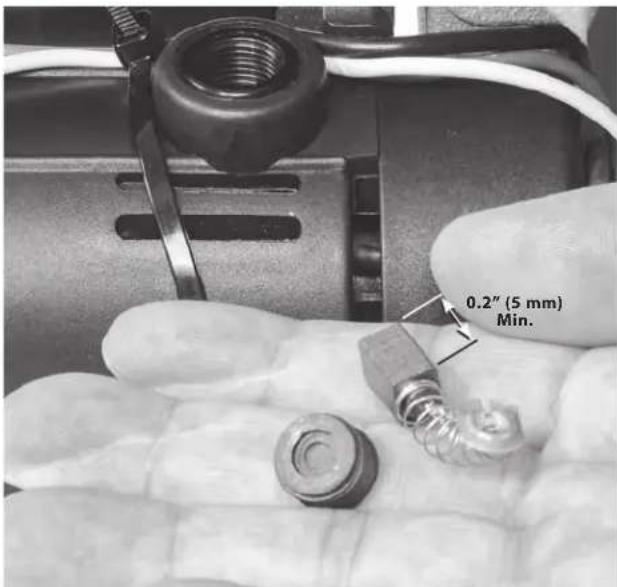 RIDGID PTC400 - Wechseln der Motorbürsten - 3