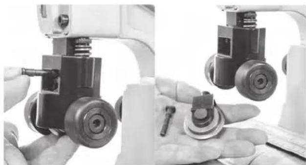 RIDGID PTC400 - Wechseln des Schneidrades - 1
