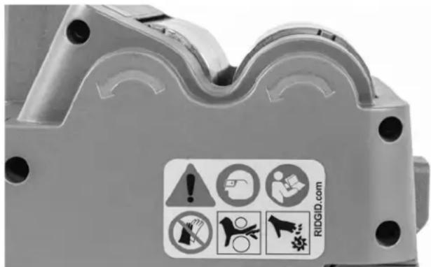 RIDGID PTC400 - Soporte PC116ST y ajuste - 1