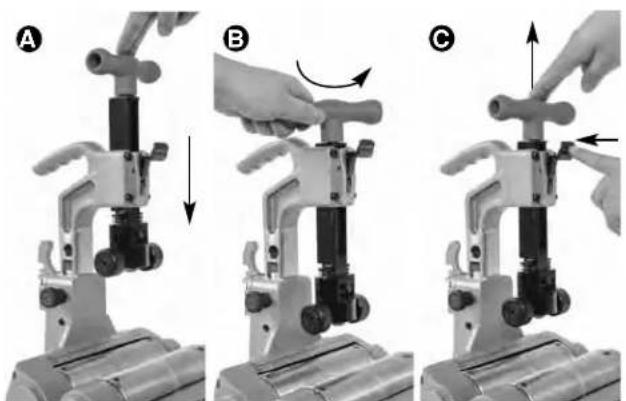 RIDGID PTC400 - Quick Feed Cutter Adjustment - 1