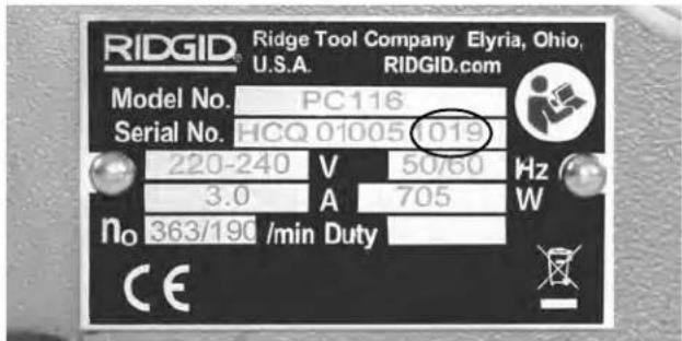 RIDGID PTC400 - Descripción - 3