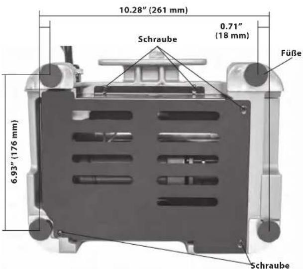 RIDGID PTC400 - Wechseln der Motorbürsten - 1