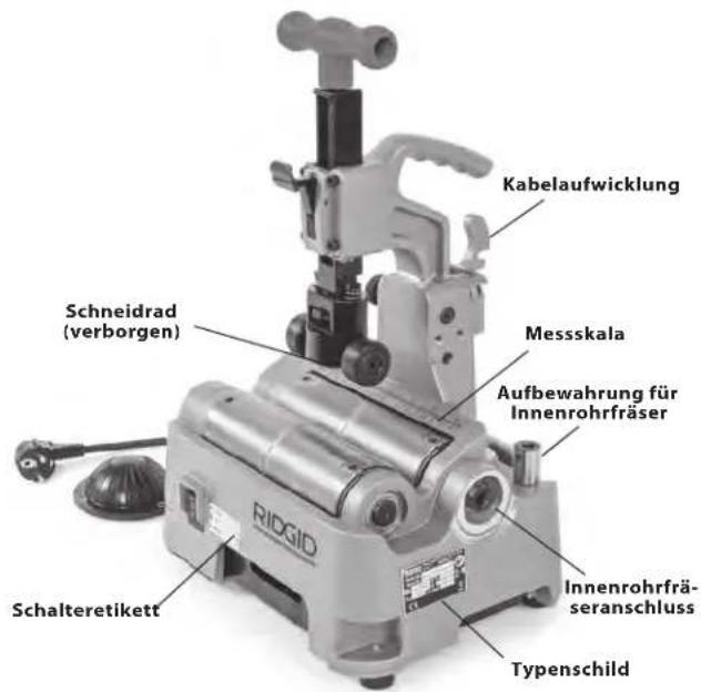 RIDGID PTC400 - Beschreibung - 2