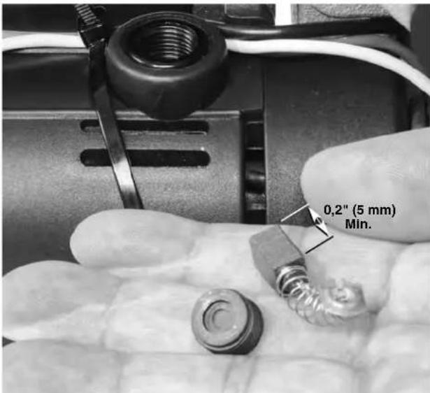 RIDGID PTC400 - Remplacement des balais moteur - 1