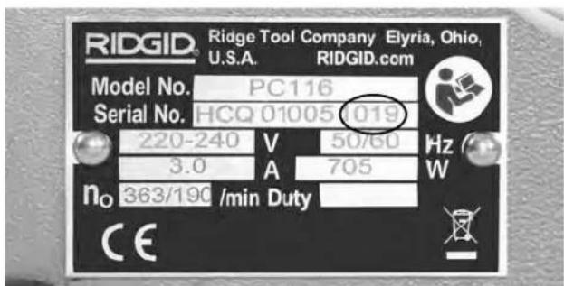 RIDGID PTC400 - Description - 3