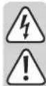 VOLTCRAFT VC55 LCD - Consignes de sécurité et averissements de danger - 1