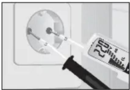 Laserliner ActiveMaster Digital - Jännitteen testaus - 2