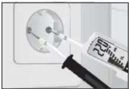 Laserliner ActiveMaster Digital - Spændingstest - 2