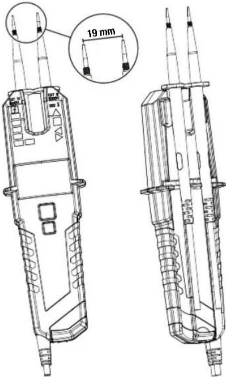 Beha-Amprobe 2100Delta - Test Probe Attachment to Main Body - 1