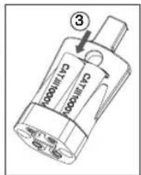 Beha-Amprobe 2100Delta - Como utilizar a "Ferramenta de abertura" para abrir tomadas de segurança do RU - 2