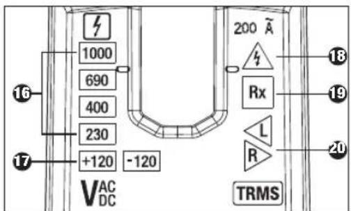 Beha-Amprobe 2100Delta - Testador de tensão 2100-Delta com TRMS de função de corrente - 2