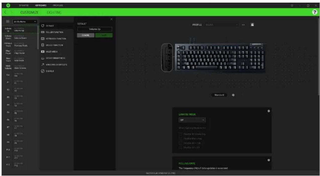 RAZER BlackWidow V4 Pro - Barrelaterale - 1