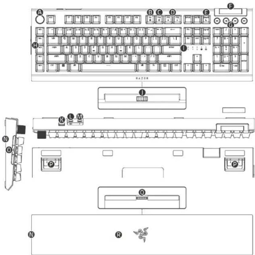 RAZER BlackWidow V4 Pro - CE QUI VOUS ATTEND - 1