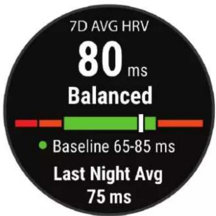 GARMIN MARQ Golfer (Gen 2) - État de variabilité de la fréquence cardiaque - 1