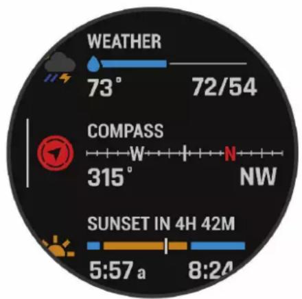 GARMIN MARQ Golfer (Gen 2) - Appuyez sur UP ou DOWN. - 1