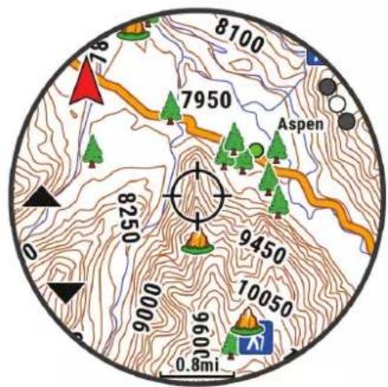 GARMIN MARQ Golfer (Gen 2) - Enregistrement d'une position sur la carte ou navigation jusqu'à une position - 1
