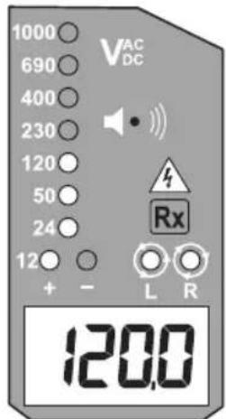 Megger TPT420 - AC/DC Voltage test - 2