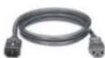Panduit EC001 - Cables de Alimentación de Doble Bloqueo - 9