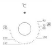 CONTINENTAL EDISON CEF80CBIX - Bandeau de commande - 3