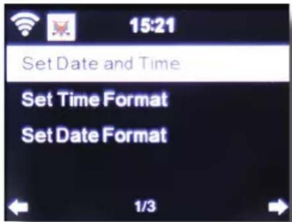 Telestar IR 200 - Date & Time - 1