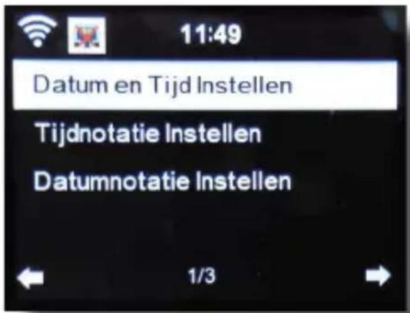 Telestar IR 200 - Datum & tijd - 1
