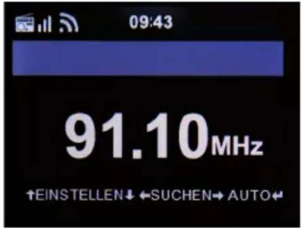 Telestar IR 200 - FM zenders zoeken - 1