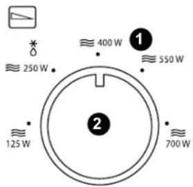 SEVERIN MW 7770 - Элементы управления - 1