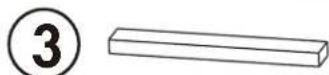 DANBY DPSL120B1W - INCLUDED PARTS - SLEEVE - 3