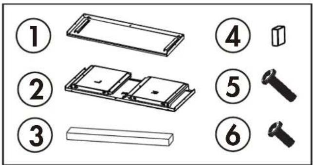 DANBY DPSL120B1W - INCLUDED PARTS - SLEEVE - 1