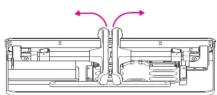 Aluratek ACT02F - Support/table pour ordinateur portable antidérapant réglable avec tiroir et porte-livre - 3