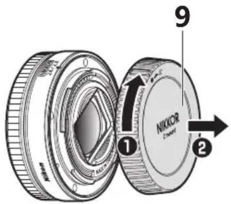 NIKON NIKKOR Z 26mm f2.8 - Attention: le bouchon d'objectif - 1