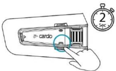 CARDO Packtalk Custom - FONCTIONS AUDIO DE BASE - 9