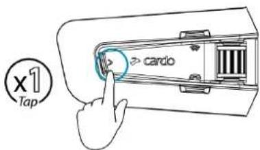 CARDO Packtalk Custom - FONCTIONS AUDIO DE BASE - 24