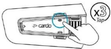 CARDO Packtalk Custom - UTILISATION D'INTERCOM DMC - 2