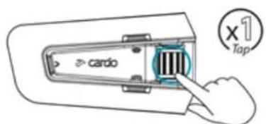 CARDO Packtalk Custom - FONCTIONS AUDIO DE BASE - 13