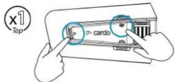 CARDO Packtalk Custom - FONCTIONS AUDIO DE BASE - 4
