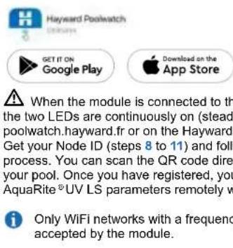 HAYWARD AquaRite UV LS - System settings - 6