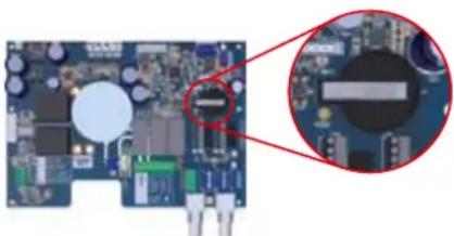 HAYWARD AquaRite UV LS - Changing the battery - 1