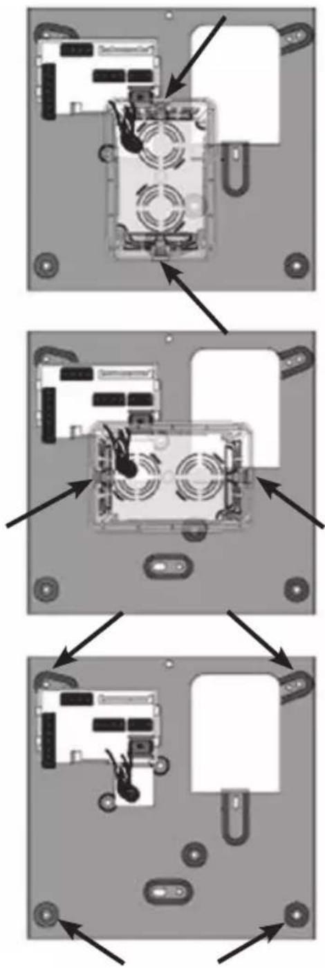 Vimar ELVOX 6329C - → Mounting points - 1