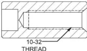 10-32 THREAD