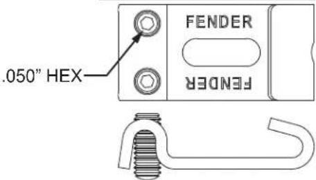 .050" HEX FENDER FENDER