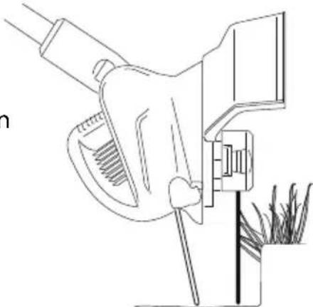 MEDION MD 16905 - Risk of injury when using the cutting head in a vertical position. - 1