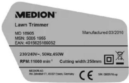 MEDION MD 16905 - NOTICE! - 2