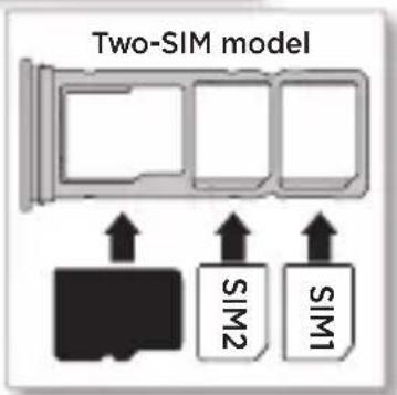 Two-SIM model SIM2 SIM1