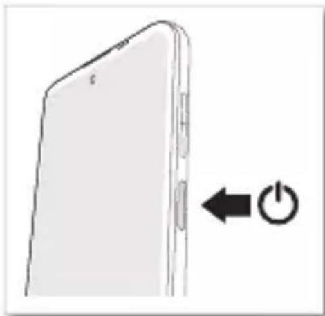 MOTOROLA Moto G42 - SIM- ja muistikorttien asentaminen ja virran kytkeminen - 4
