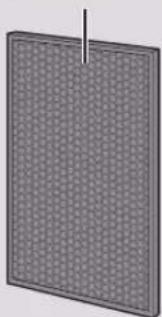 SHARP UAPM50EB - Filtre de remplacement - 2